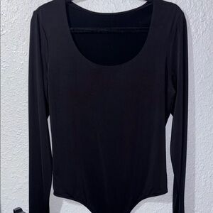 Black Long Sleeve Bodysuit